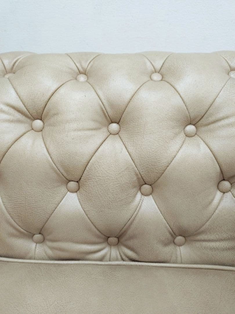 DORIS 1人掛けソファ チェスターフィールド Cusianaa クシャナ