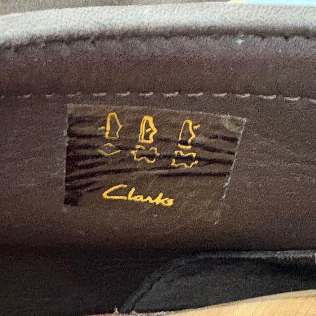 クラークス ワラビー レザーブーツ スウェードシューズ 極美品 【UK7.5G】