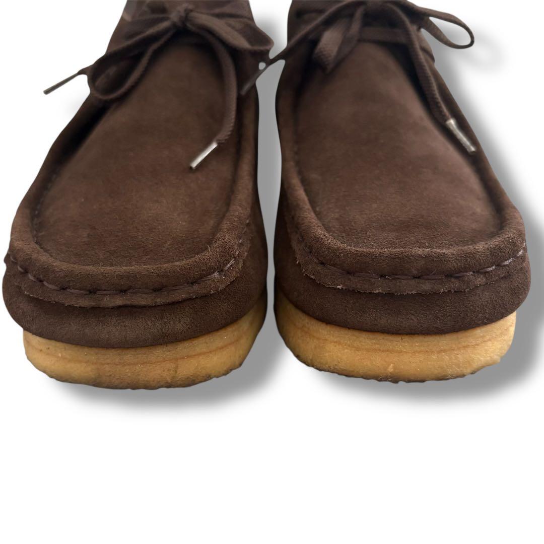 クラークス ワラビー レザーブーツ スウェードシューズ 極美品 【UK7.5G】