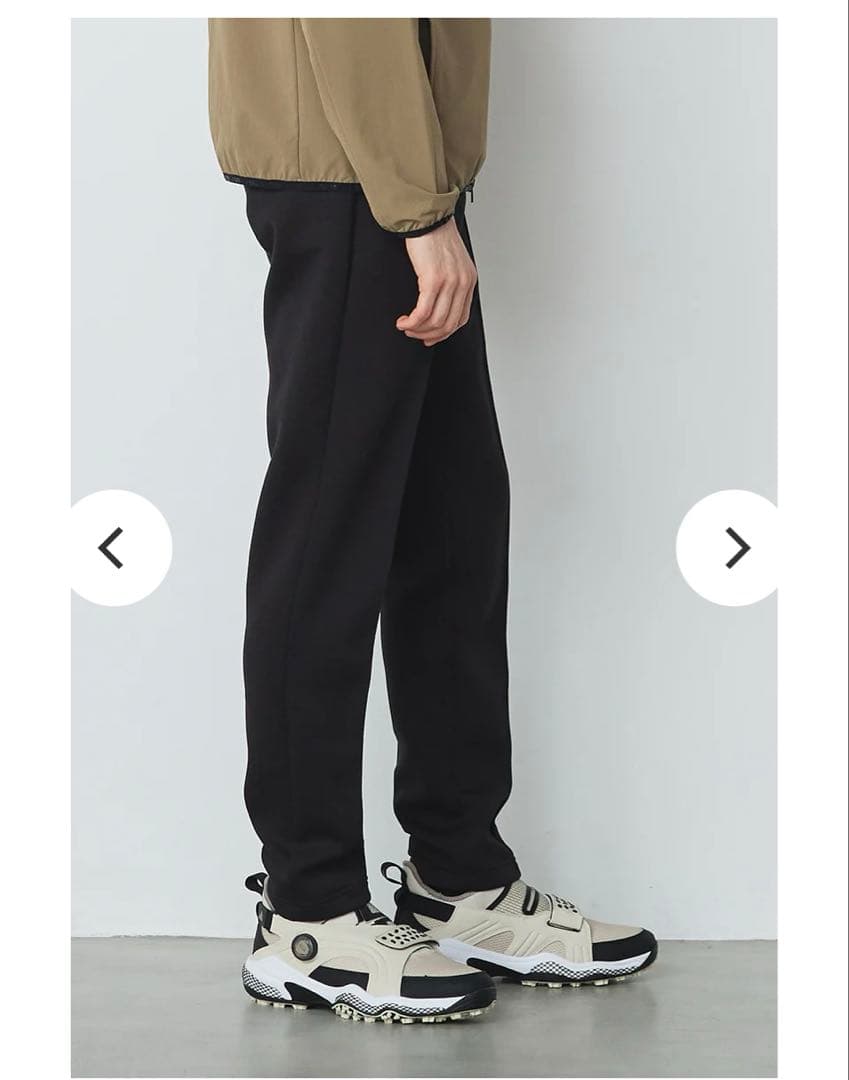 FIDES GOLF スウェットパンツ ブラック