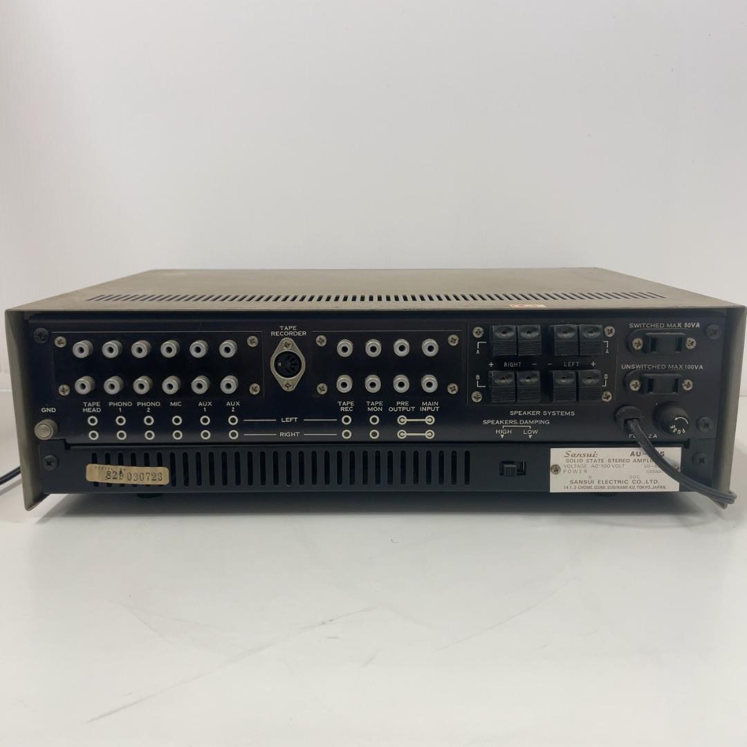 772015/SANSUI AU-555 プリメインアンプ 動作未確認