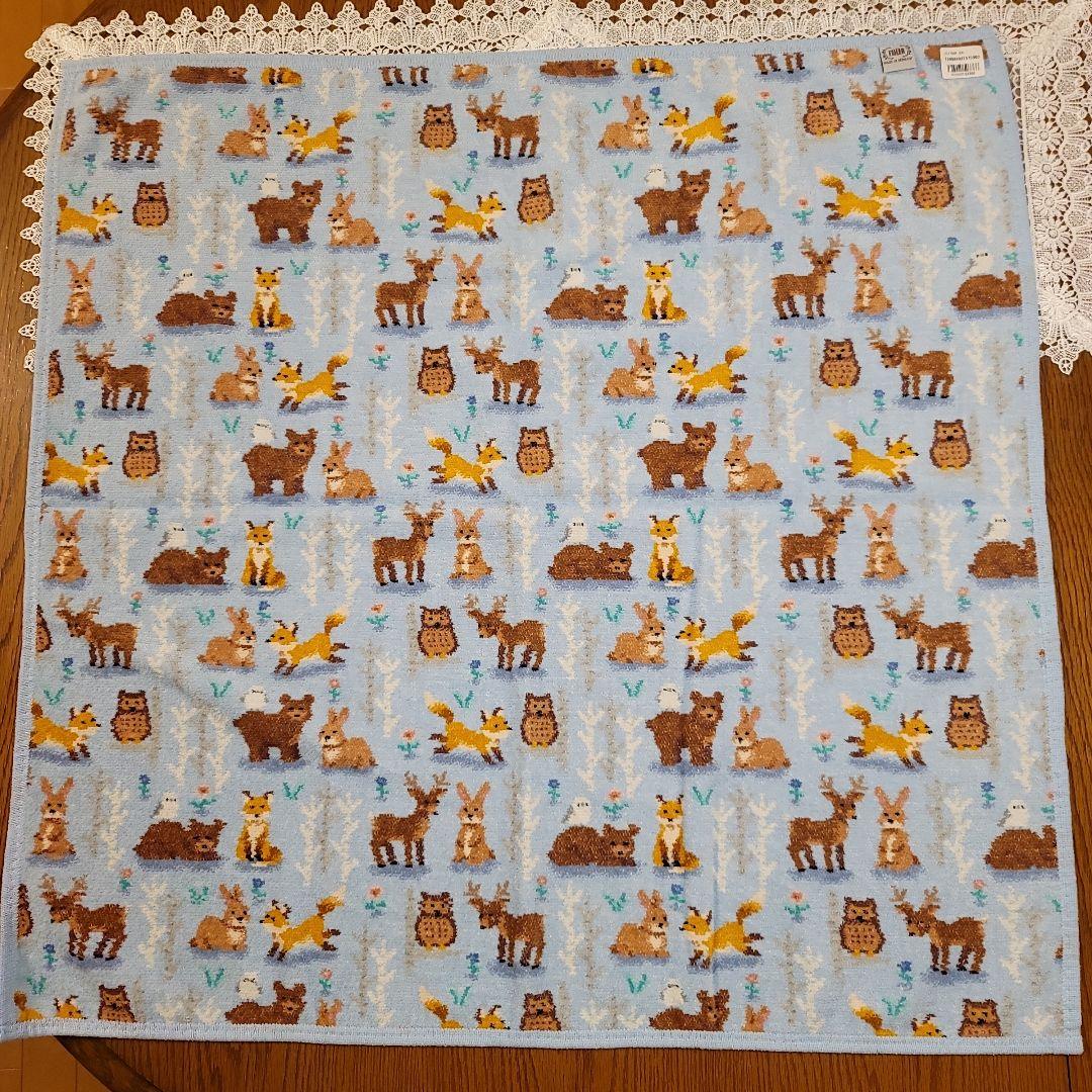 FEILER ウインターアニマルズ❤️プティバスタオル75×75❤️新品B級品