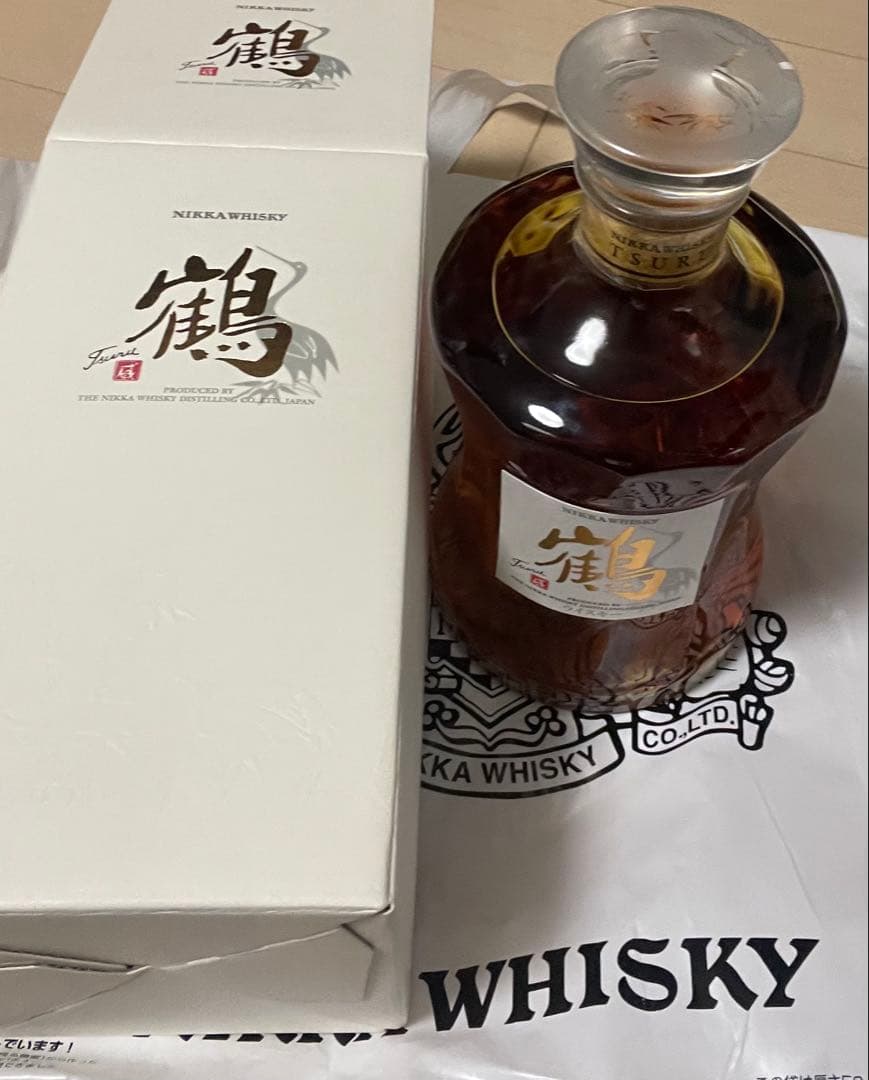 （未開封）お値下　NIKKA WHISKY 鶴 700ml