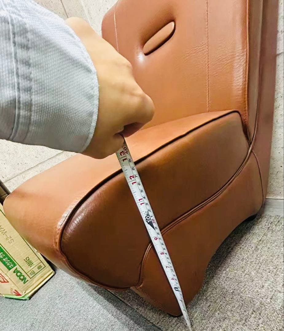 中古美品 シングル品本革業務ソファー 光製作所 8個セット