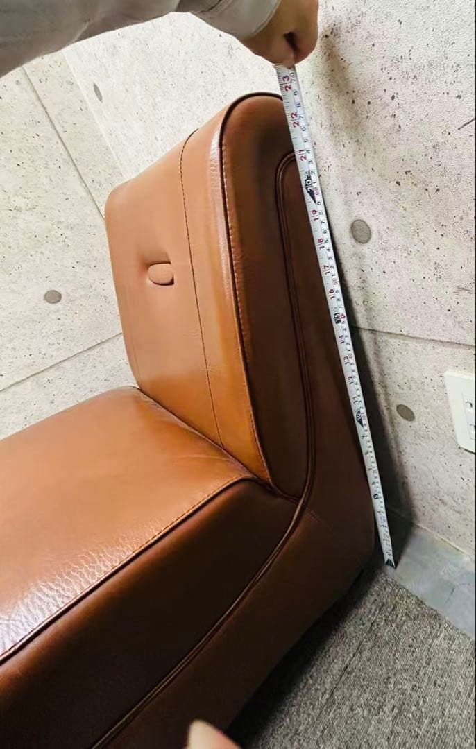 中古美品 シングル品本革業務ソファー 光製作所 8個セット