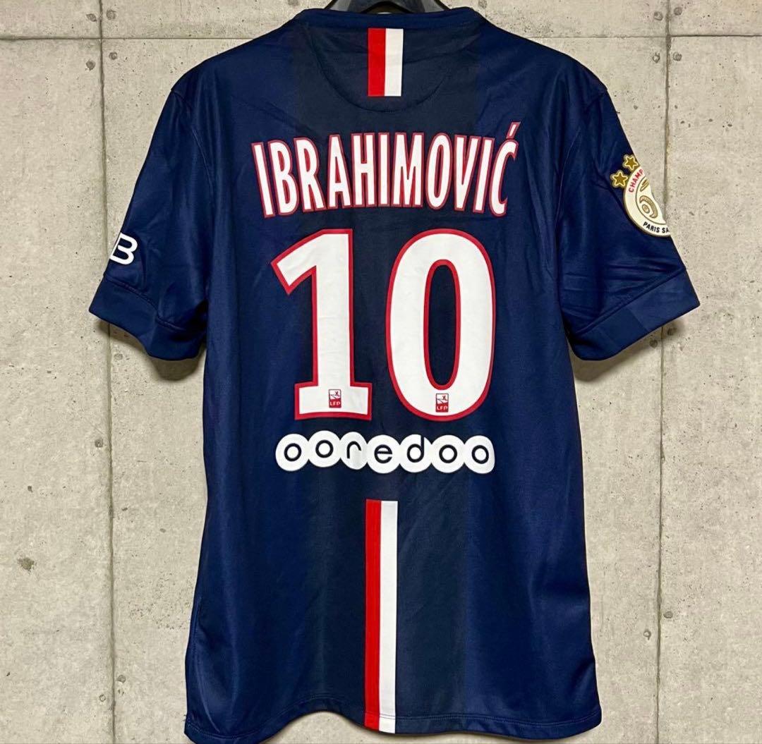 【美品！】14/15 PSG ♯10 イブラヒモヴィッチ【Lサイズ相当】