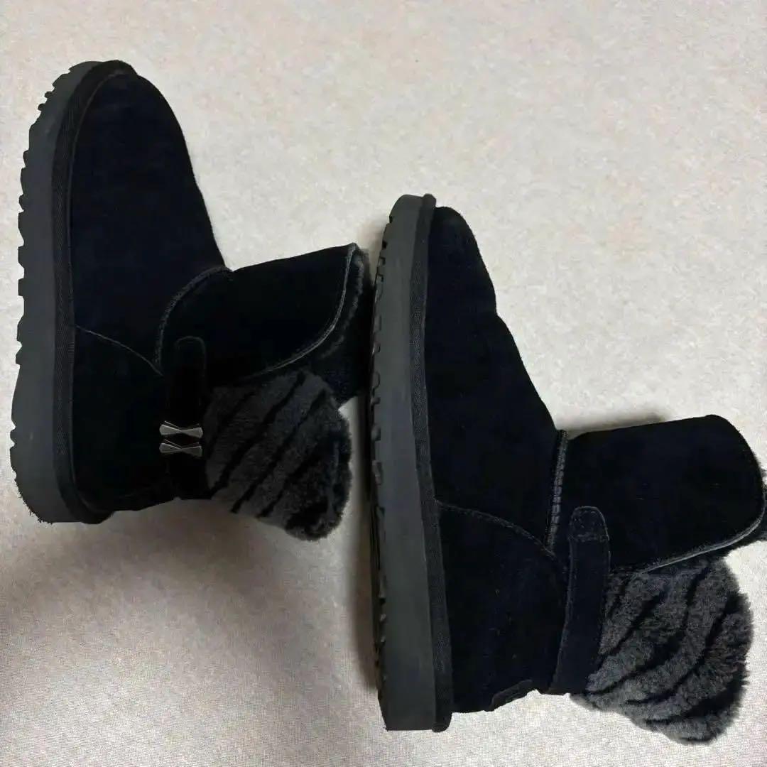 UGG ブラック ムートンブーツ　25cm