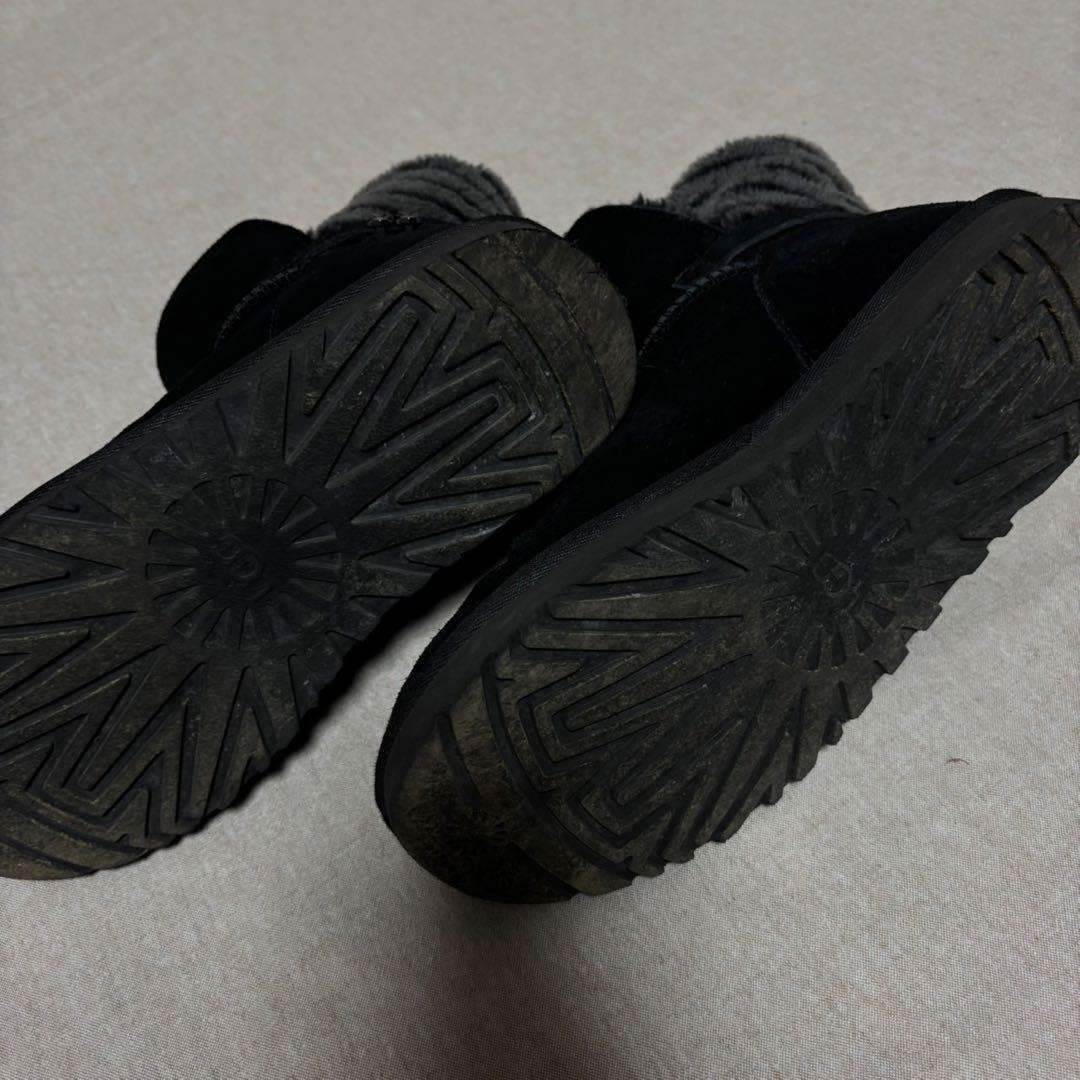 UGG ブラック ムートンブーツ　25cm
