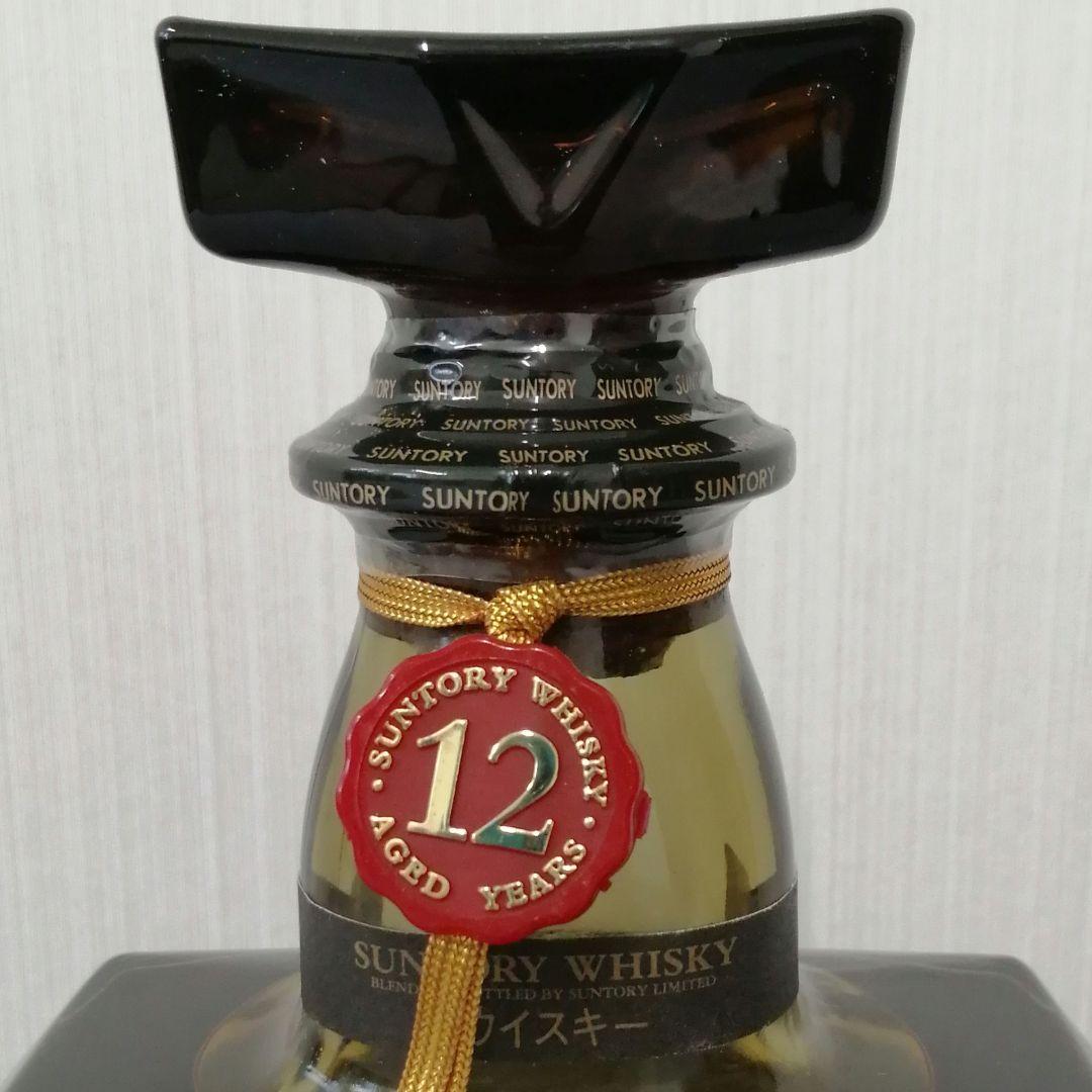 サントリーローヤル12年　黒ラベル　700ml43%　未開栓　箱あり④