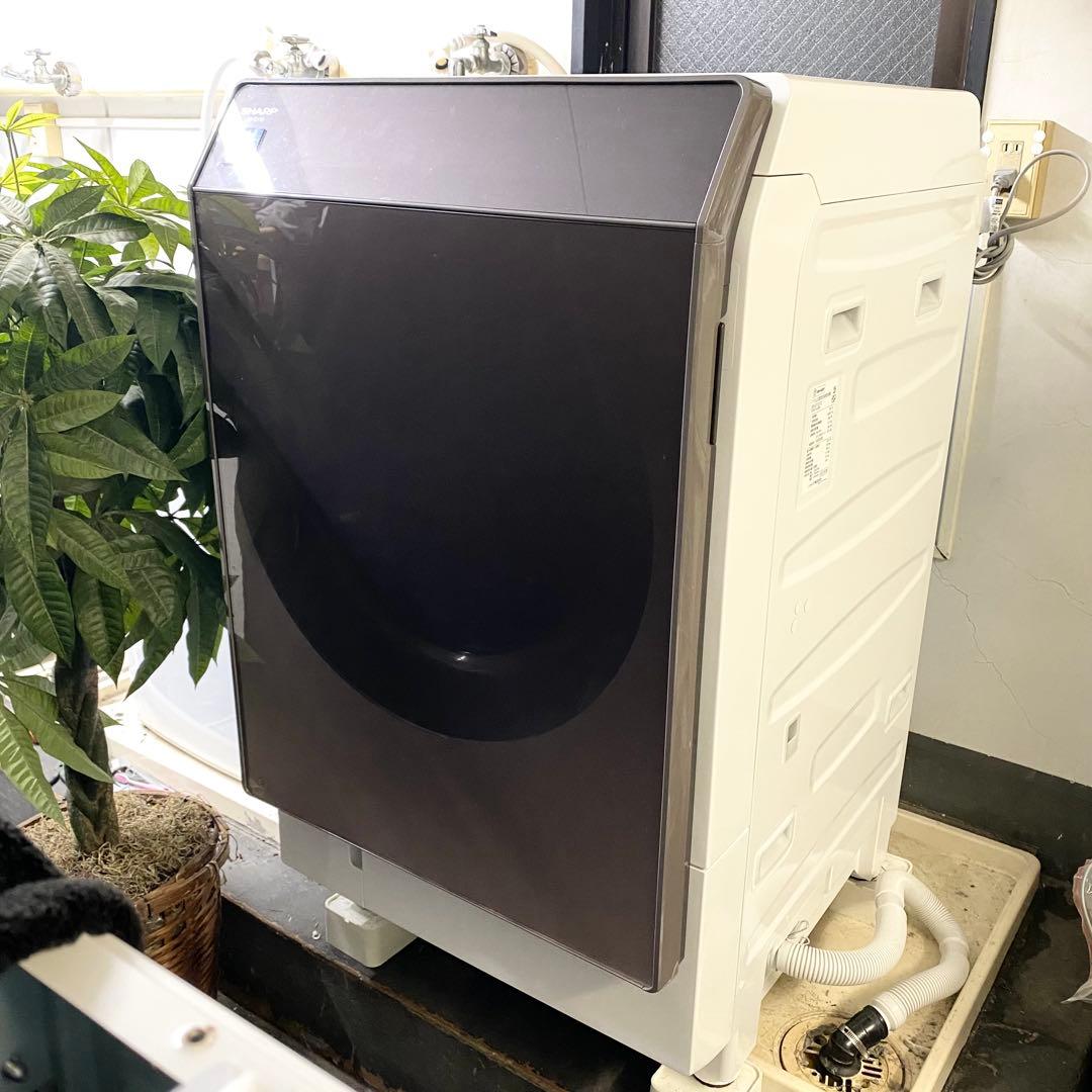 分解清掃済み！ドアパッキン新品交換済み♪ファミリー層にも！人気のドラム式洗濯機