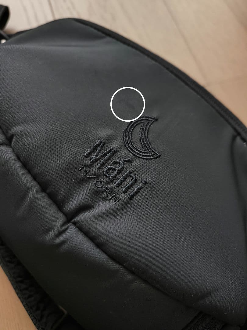 ✼週末お値下げ中✼ N/ORN Máni ボディバッグ　ブラック ヒップシート