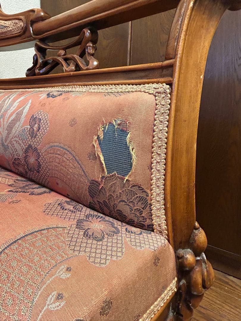 ばらみ　アンティーク チェアー