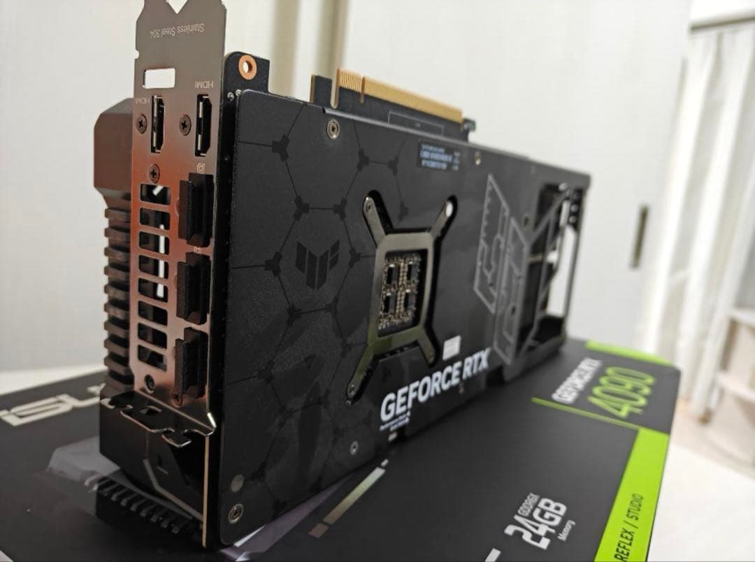 RTX4090 動作品 ASUS TUF-RTX4090-O24G-GAMING