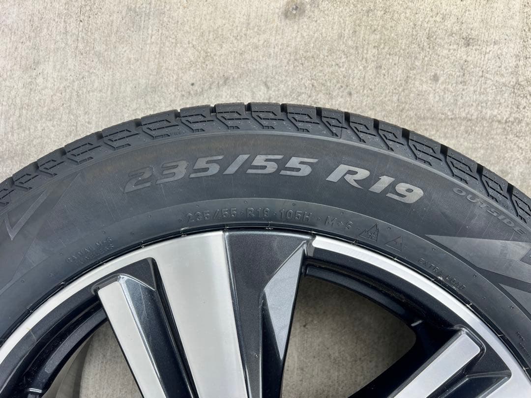 日産エクストレイルt33 19インチスタッドレスホイールセット　スタッドレス新品