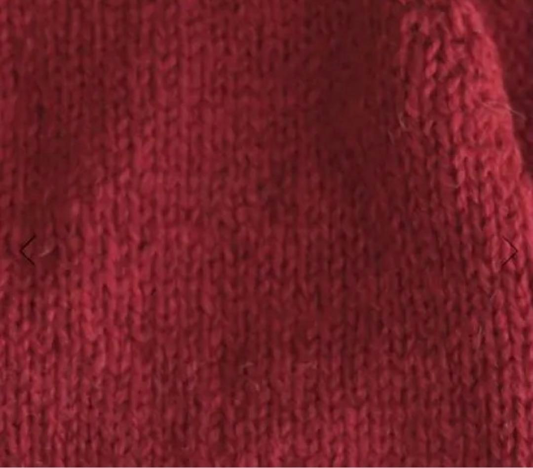 【新品未使用】フレンチブルドッグ用セーター 赤 レッド ニット