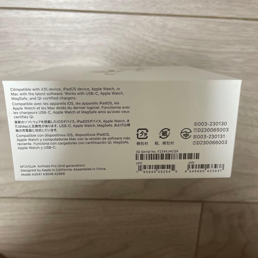 AirPods Pro2、USB-Cケーブル付き純正元値39800円