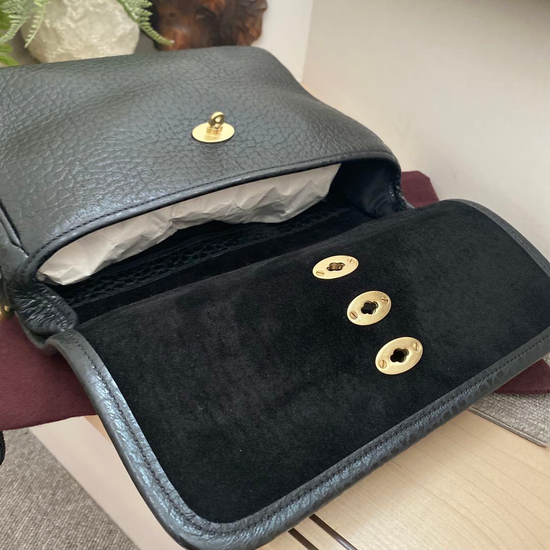 美品★mulberryマルベリー★Brynブリン★本革ハッグ★ストラップ欠品