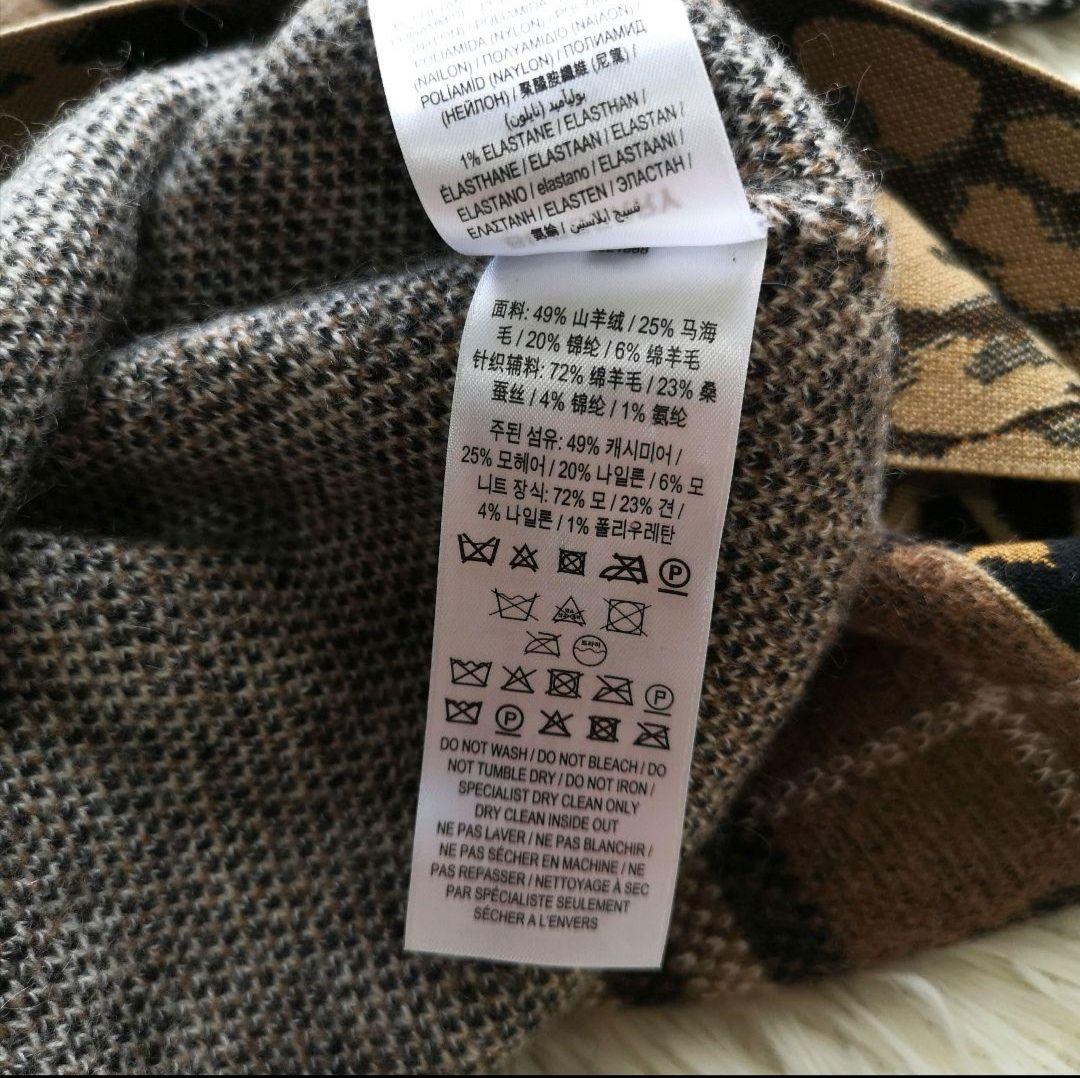 美品 BURBERRY カシミヤ モヘヤ ニット Ｓ