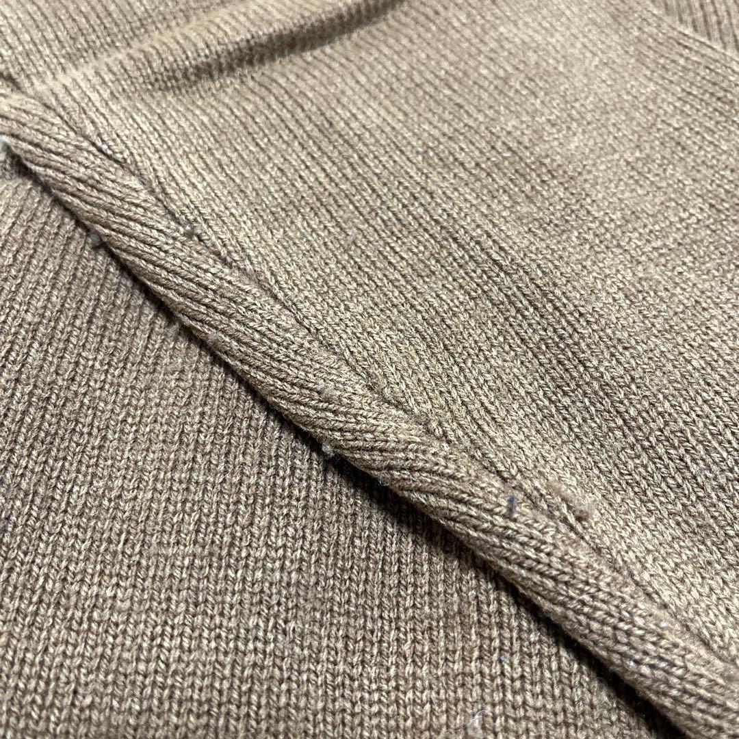 （最終値下げ・今週まで）AURALEE オーラリー　ブラウン クルーネックニット