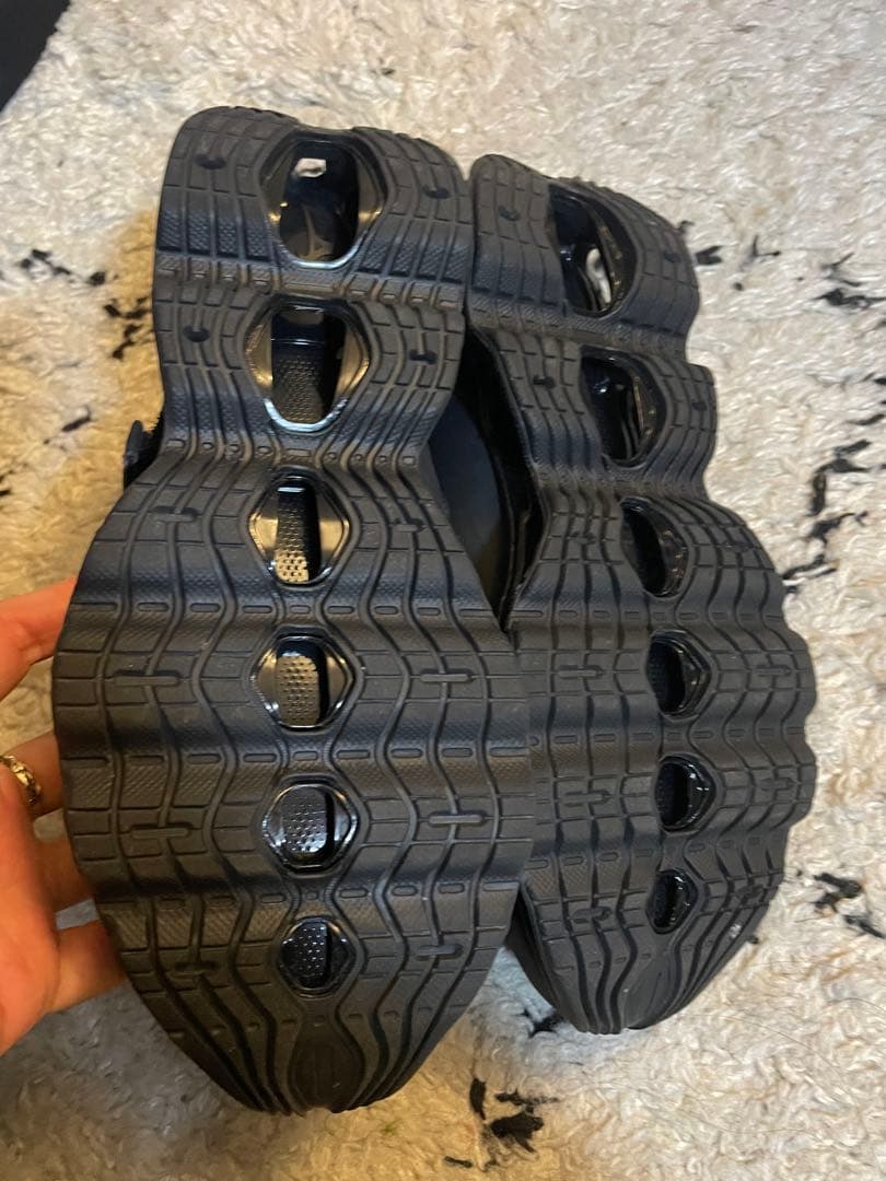 Mizuno ブラック スポーツサンダル　WAVE PROPHECY STRAP