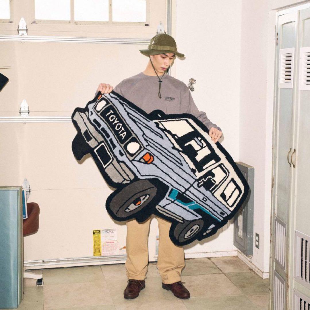 【希少】TOYOTAランドクルーザー × MIYOSHI RUG 公式ラグ 新品