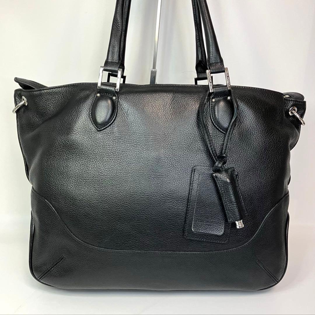 pelle morbida ペッレモルビダ レザー トートビジネスバッグ