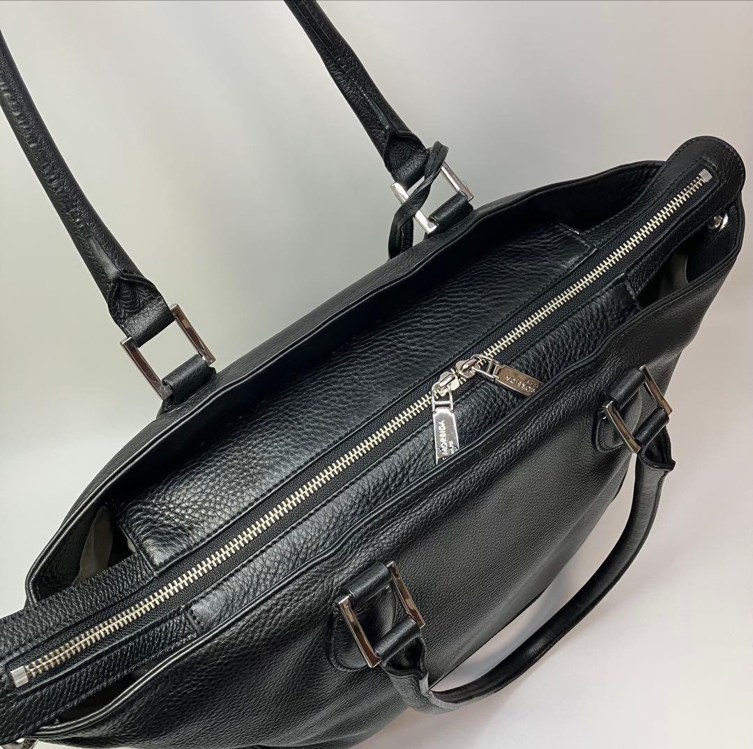 pelle morbida ペッレモルビダ レザー トートビジネスバッグ