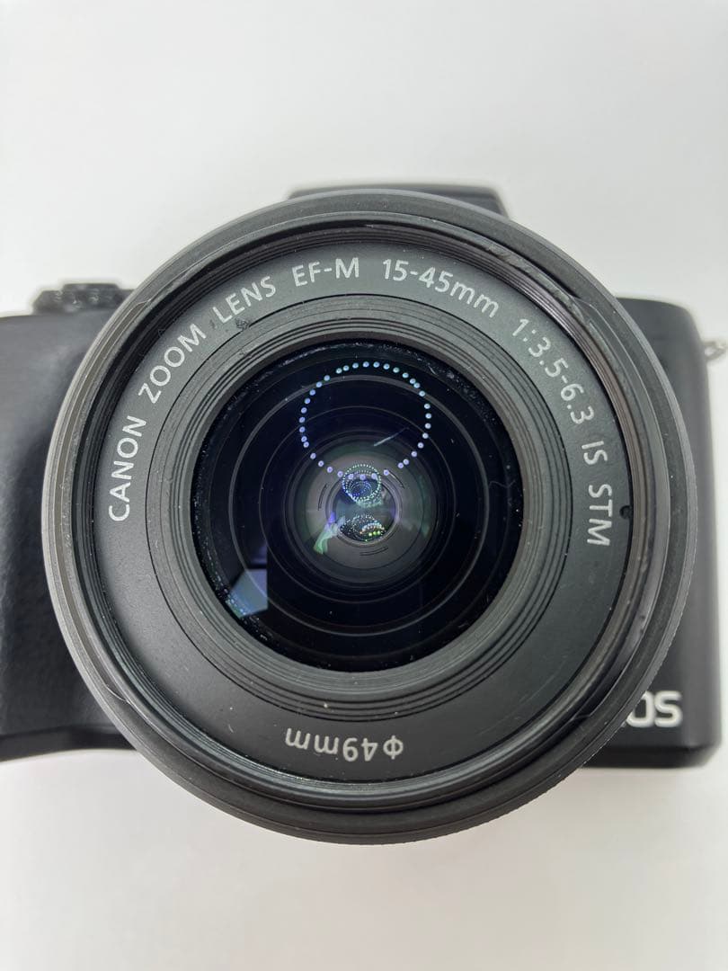 【返品保証・動作確認済】Canon EOS Kiss M2 レンズキットブラック
