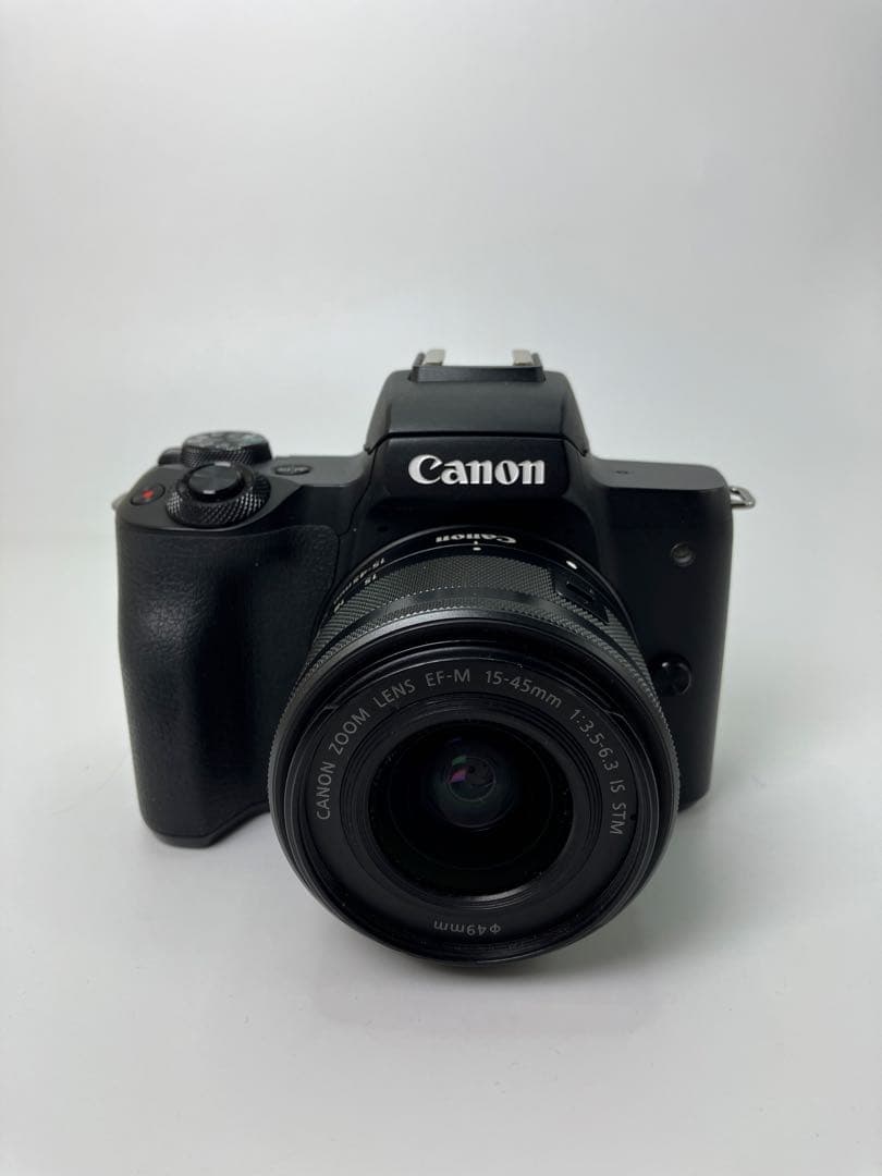 【返品保証・動作確認済】Canon EOS Kiss M2 レンズキットブラック