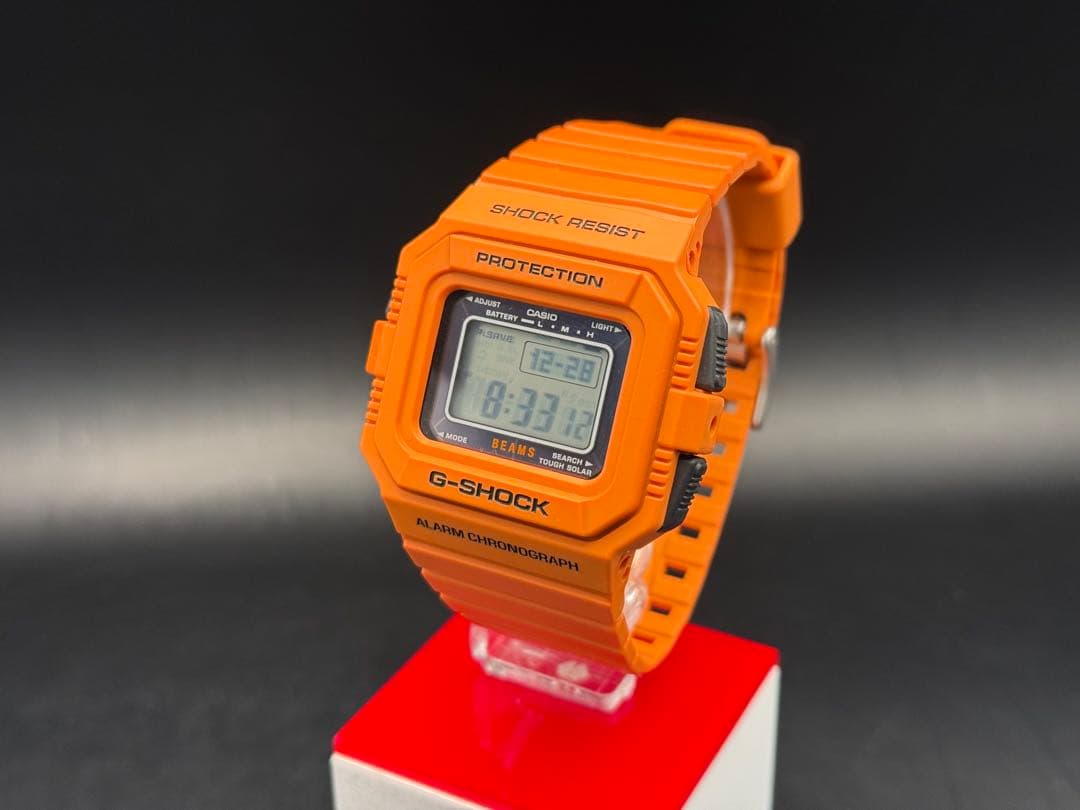 CASIO G-SHOCK BEAMS別注 G-5500BE 未使用 レスキュー