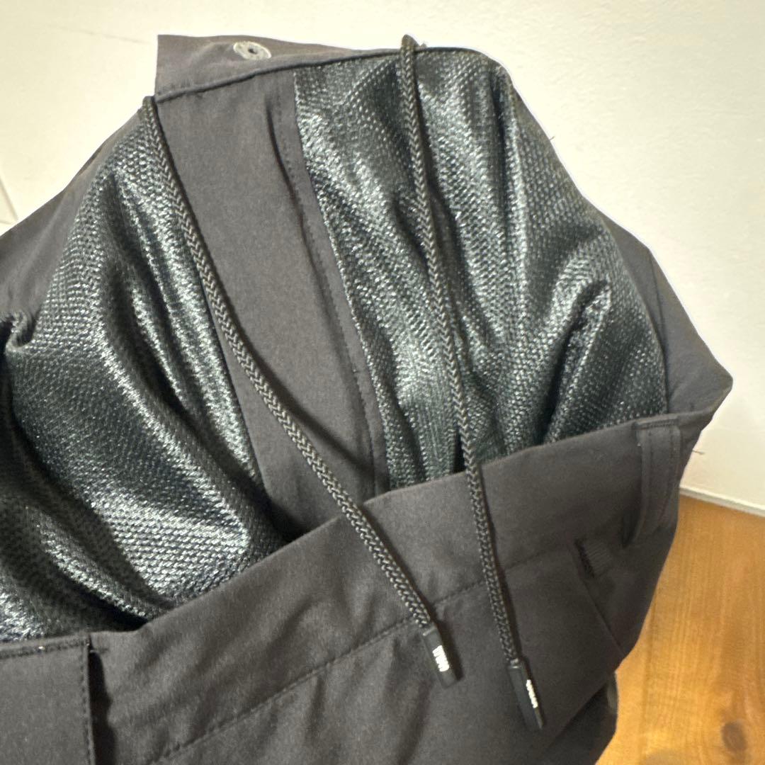 美品　TFW49 ロングパンツ　Lサイズ　ブラック　裏地付き
