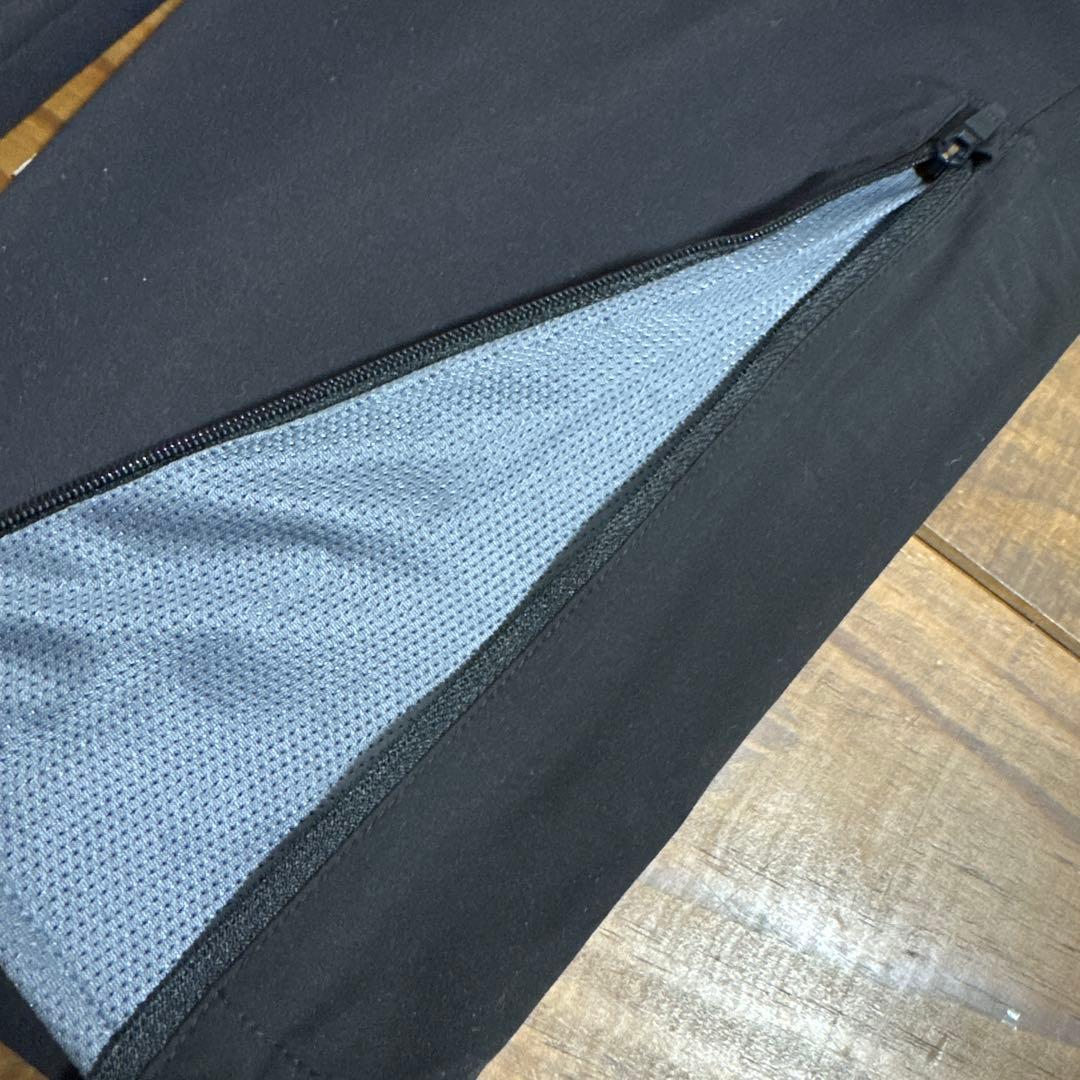 美品　TFW49 ロングパンツ　Lサイズ　ブラック　裏地付き