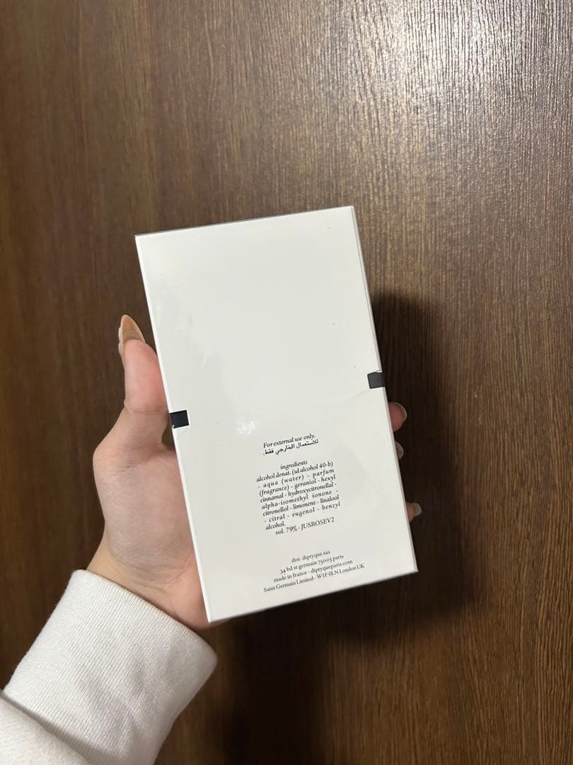 新品Diptyque Eau Rose（オー ローズ）EDT 100ml 未使用