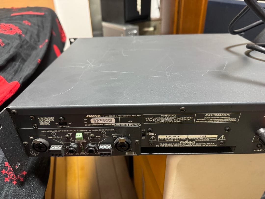 BOSE 1800VI ステレオ パワーアンプ ボーズ