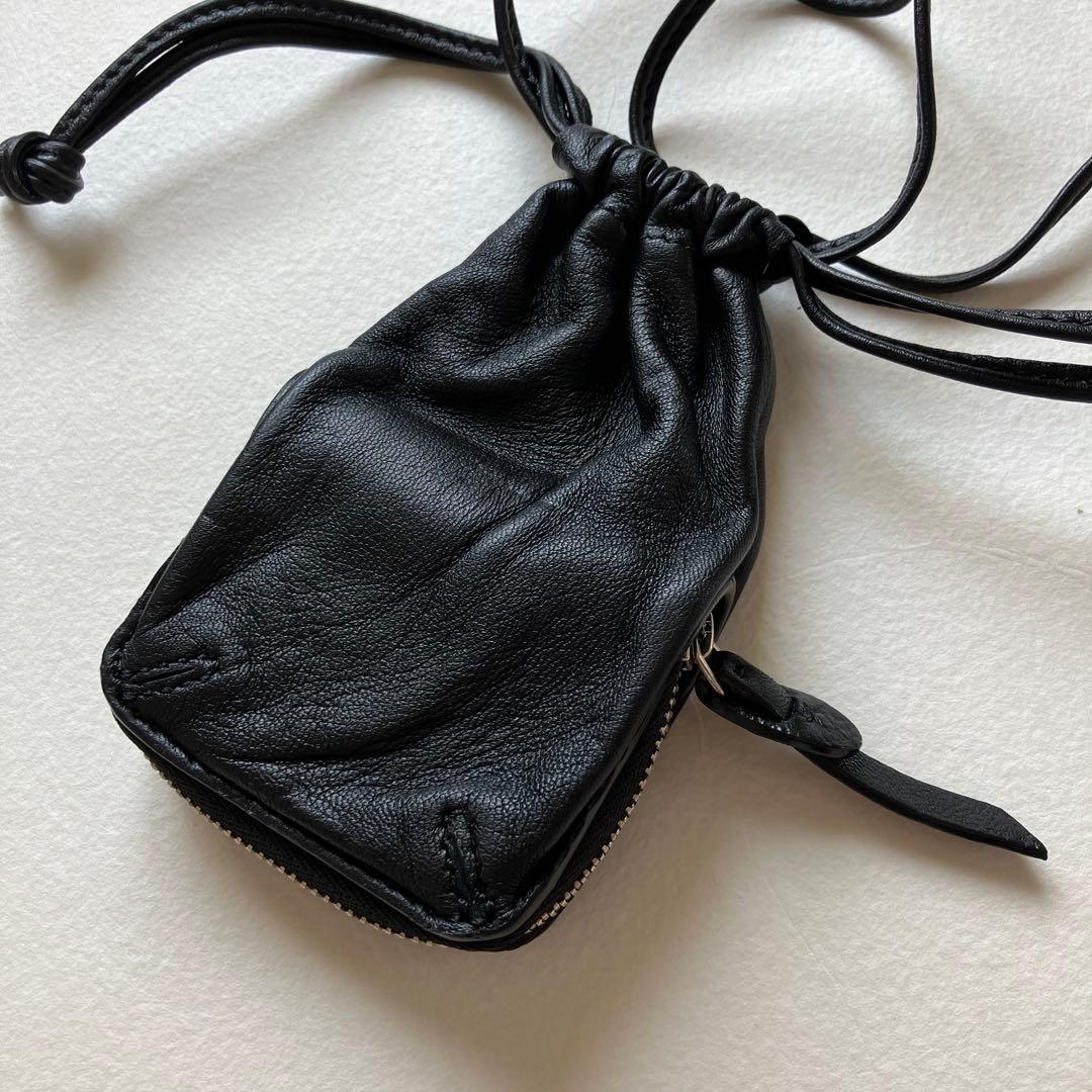 新品ED ROBERT JUDSON Drawstring neck purse