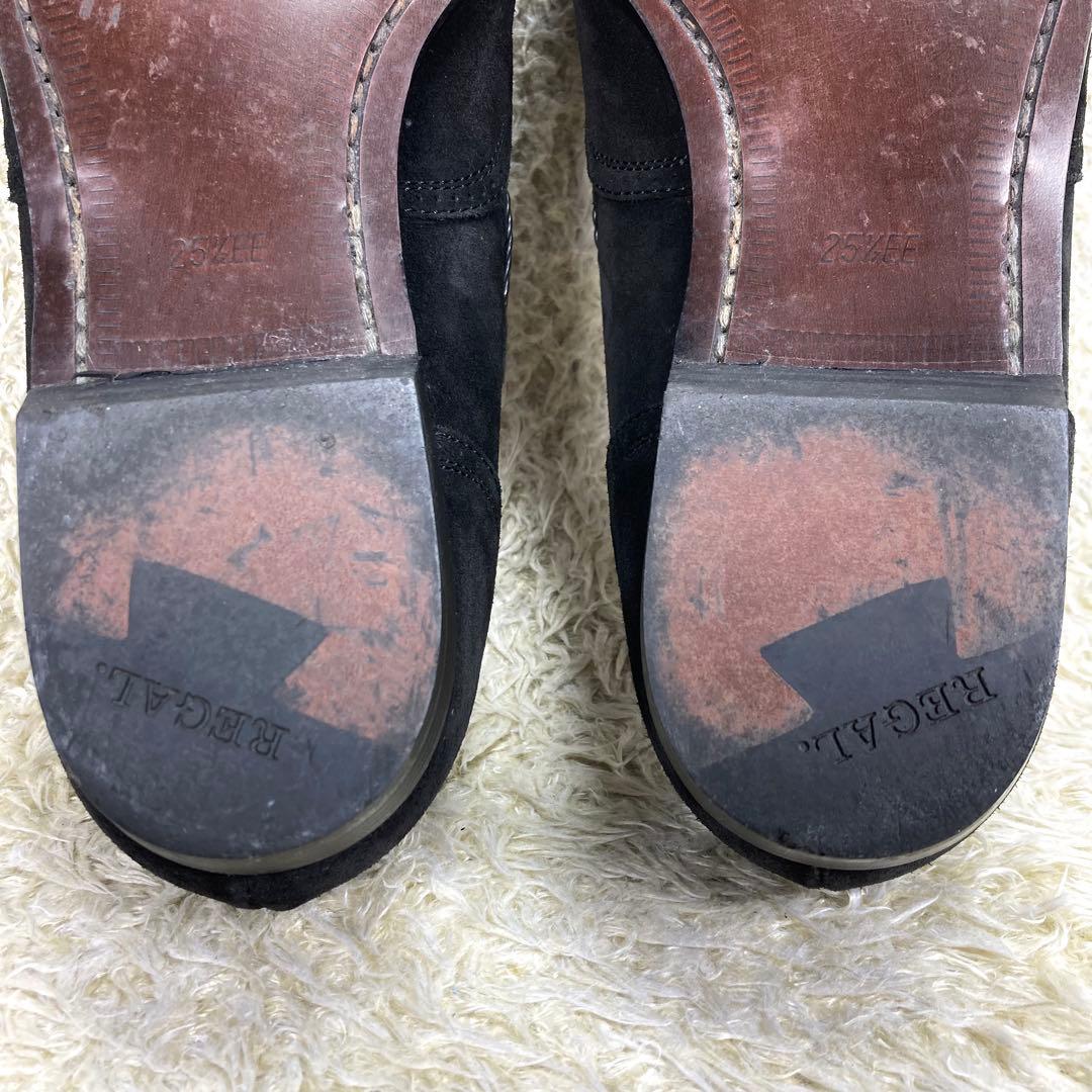 『美品』REGAL リーガル タッセルローファー スリッポン ブラック レザー