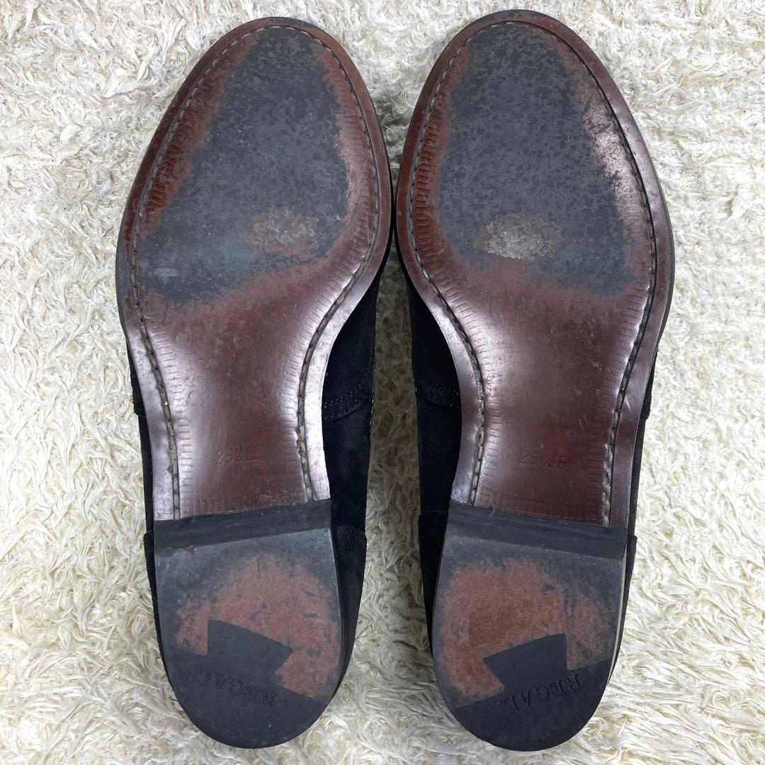 『美品』REGAL リーガル タッセルローファー スリッポン ブラック レザー