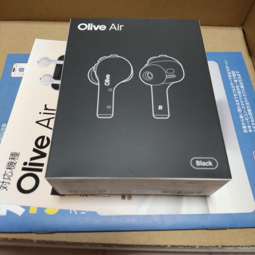 オリーブエアー(Olive Air)　集音器　認定製備品　ブラック　スマホで操作