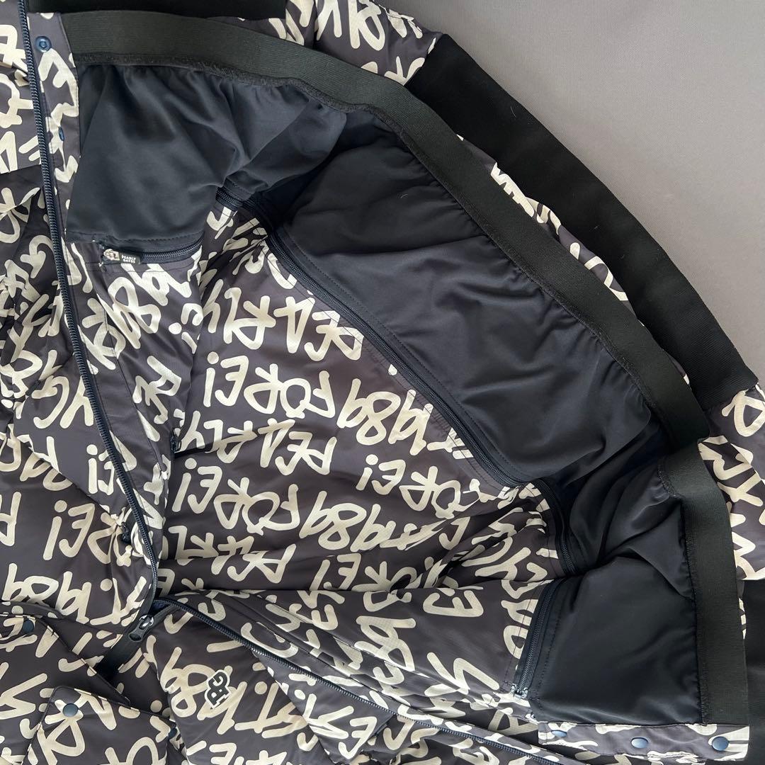 Pearly gates パーリーゲイツ　ダウンジャケット　総柄　レディース　M