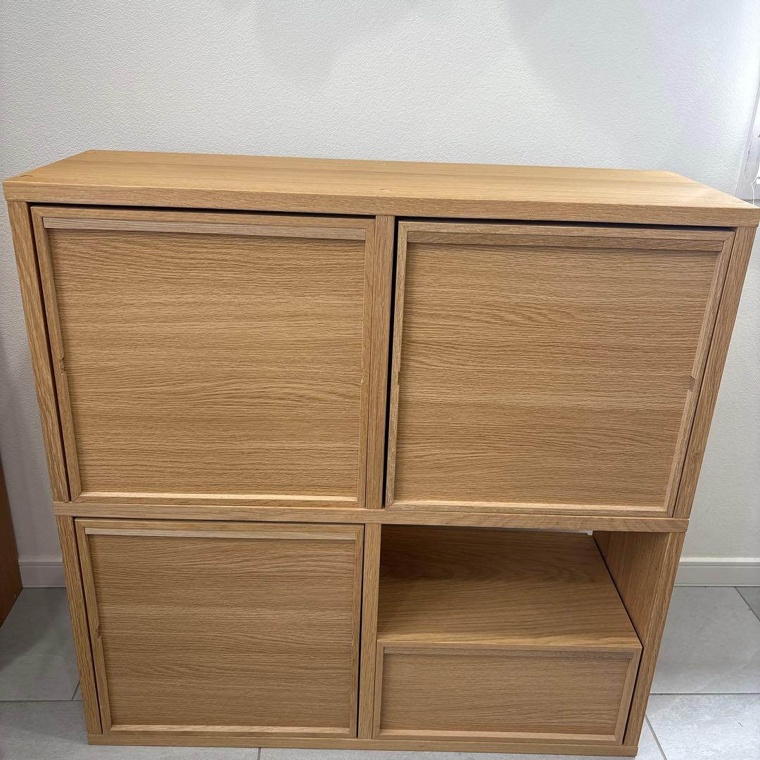 《お値下げしました》無印 スタッキングシェルフ 引き出しセット