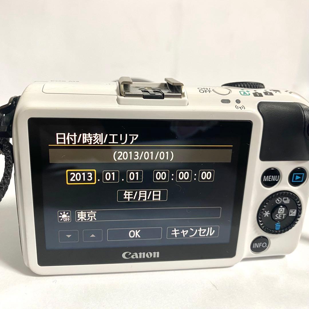 Canon キャノン EOS M2 ミラーレス一眼 ダブルレンズキット