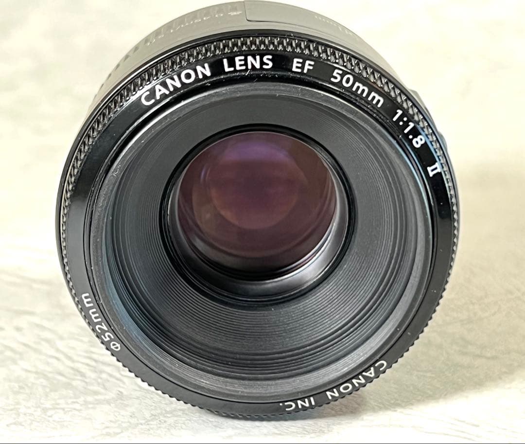 【おまけ付】箱あり_CANON EF 50mm F1.8 II