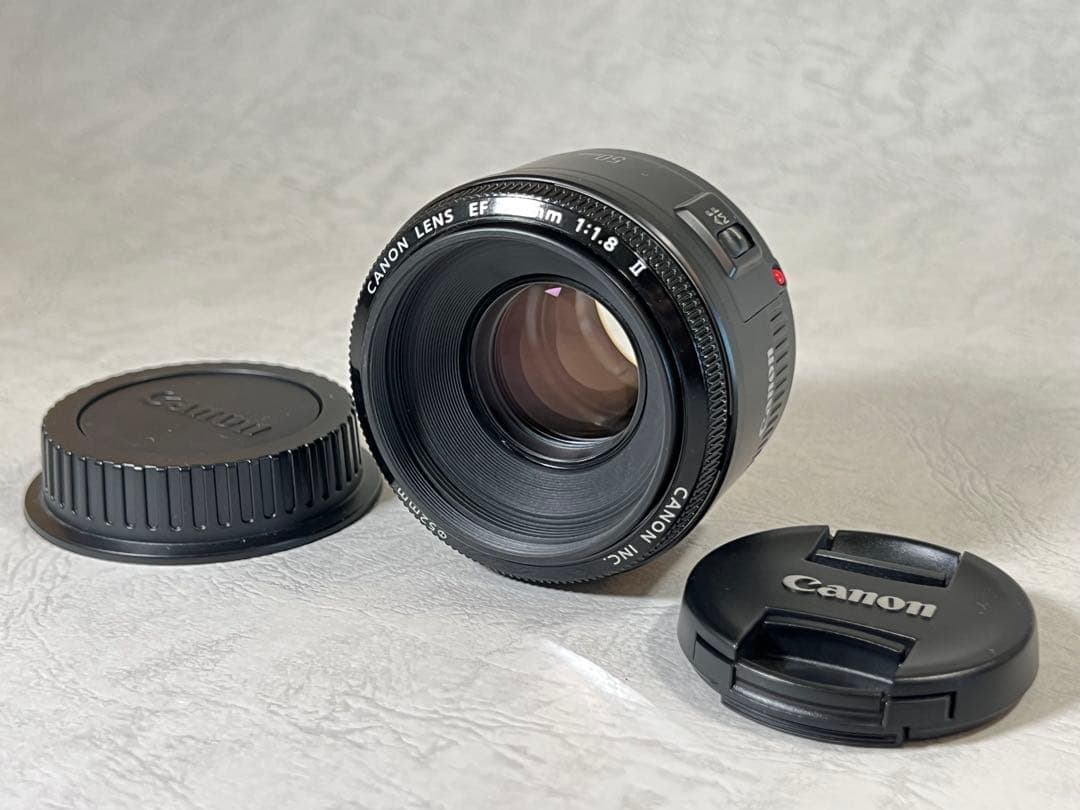 【おまけ付】箱あり_CANON EF 50mm F1.8 II