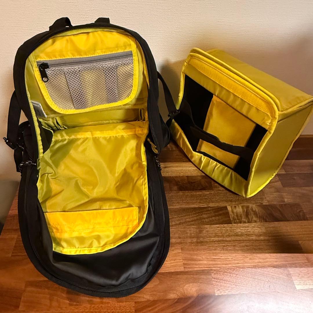 Nikon×MILLETコラボ カメラリュック 黒/グレー