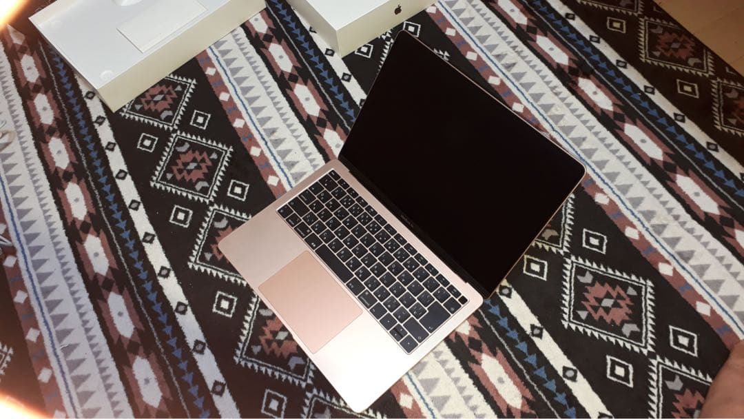 MacBook Air 2018 ゴールド 本体＋箱