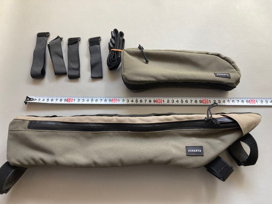 AGHARTA フレームバッグ 2個セット ブルーラグ フェアウェザー サーリー