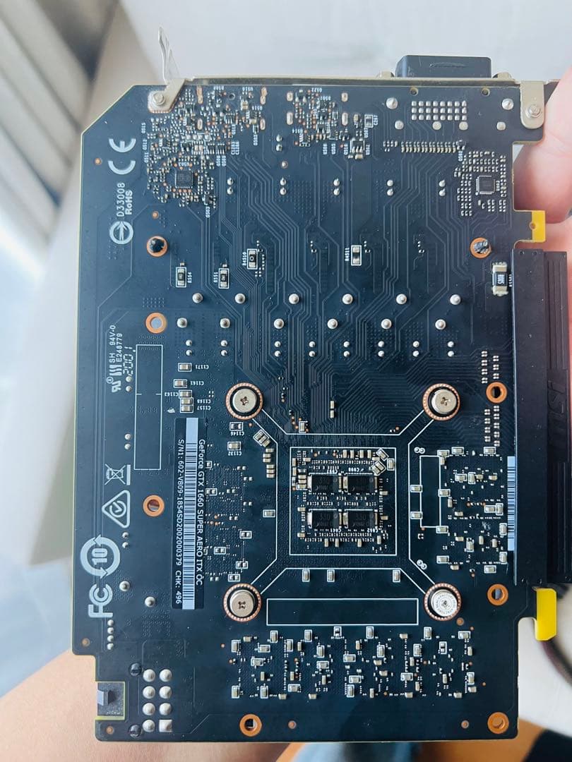 MSI AERO 1660super グラフィックボード