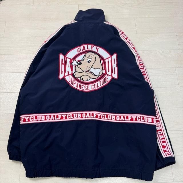 ガルフィー　燃えるわんわん　ナイロンセットアップ　XL ユニセックス　手洗可