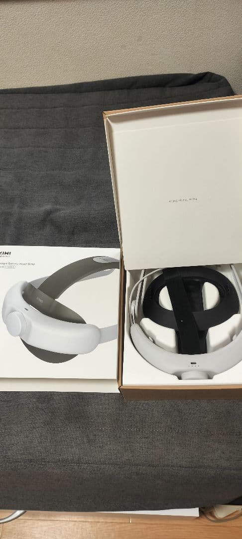  Quest 3s VRヘッドセット バッテリーありヘッドストラップ付