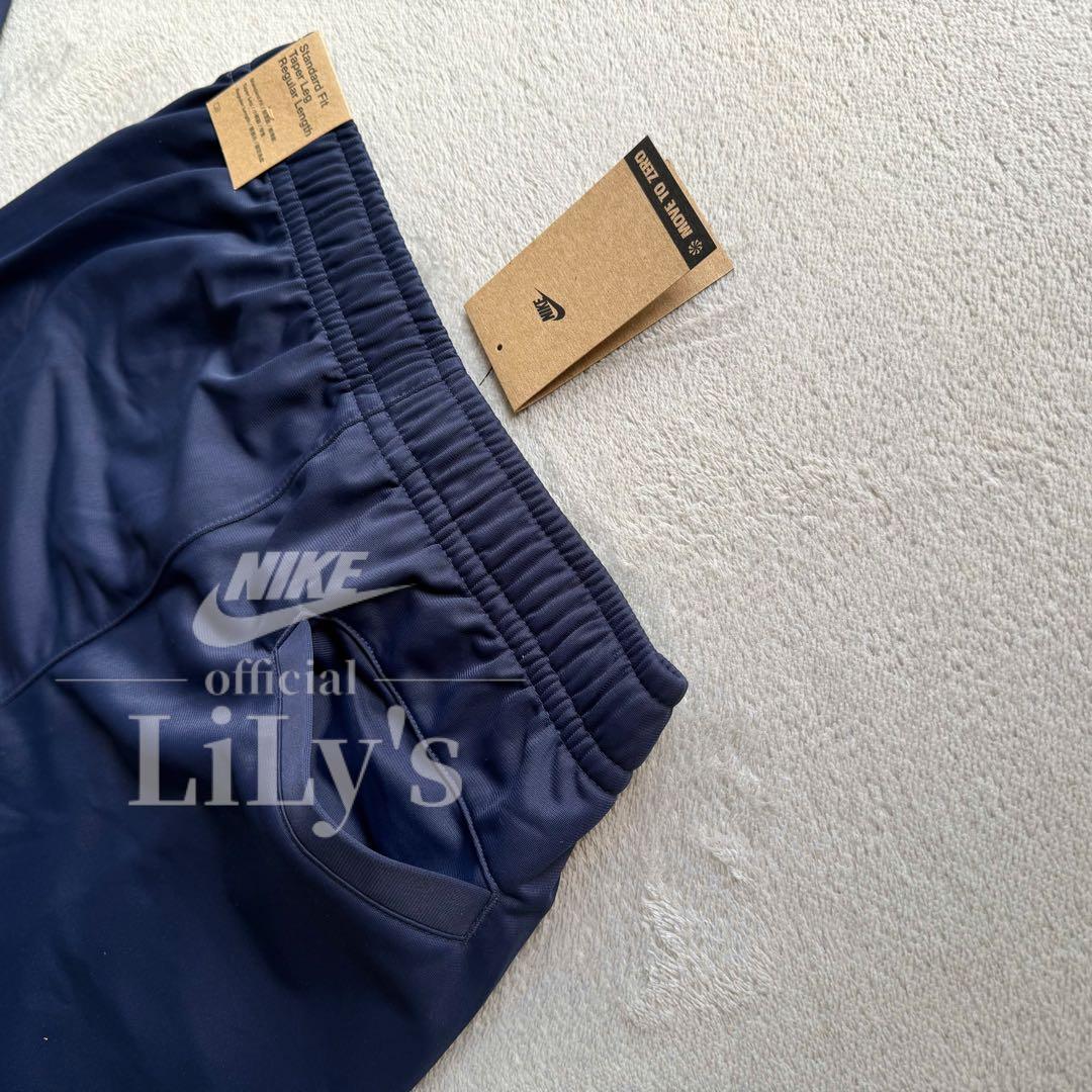 【ＸＬサイズ】ナイキ上下セットアップ　ネイビー　ロゴ刺繍　スウォッシュ　新品